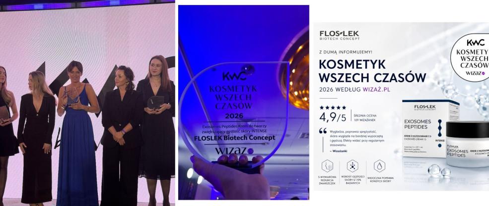 FLOSLEK Biotech Concept z tytułem Kosmetyk Wszech Czas&oacute;w 2026 od Wizaż.pl